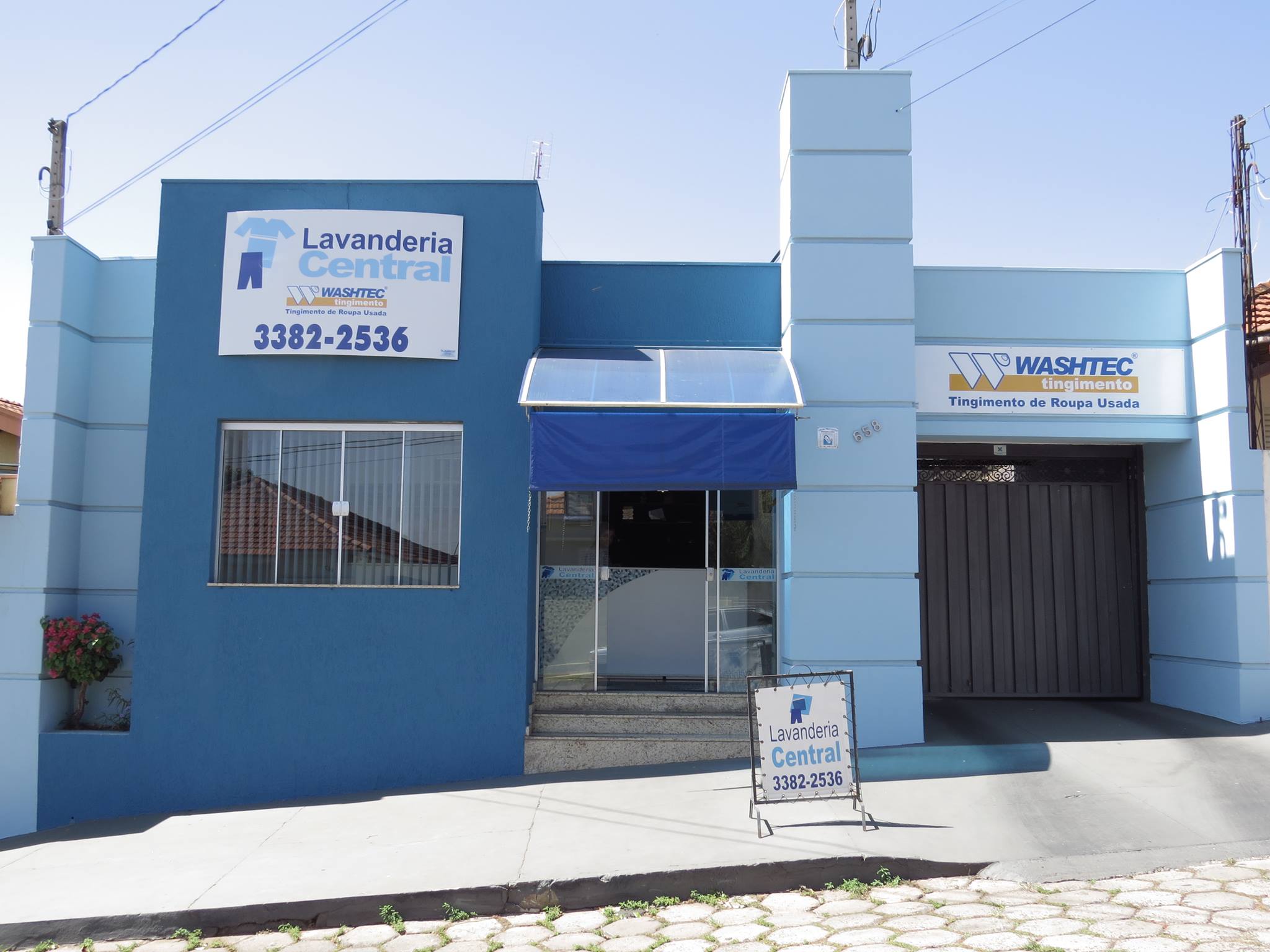 Frente da Lavanderia Central